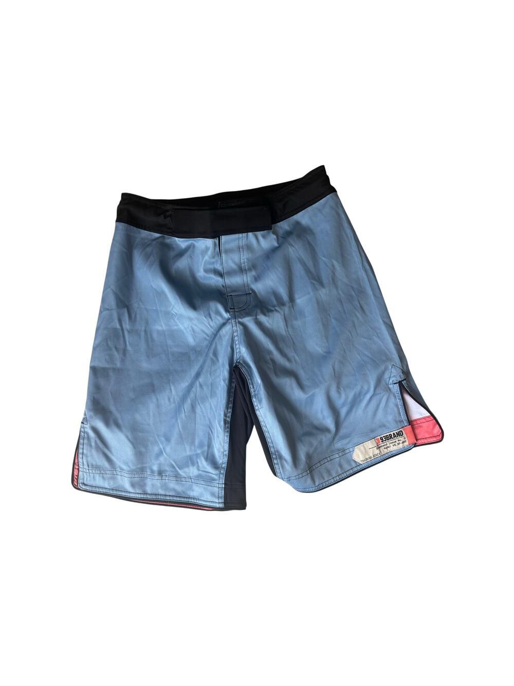 93Brand Standard Issue Jiu Jitsu Fight Shorts Men's Size 32 Baby Blue 9 inseam